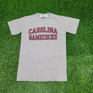 Vintage Carolina Gamecocks Shirt XS/S 17x26 Gray Champion